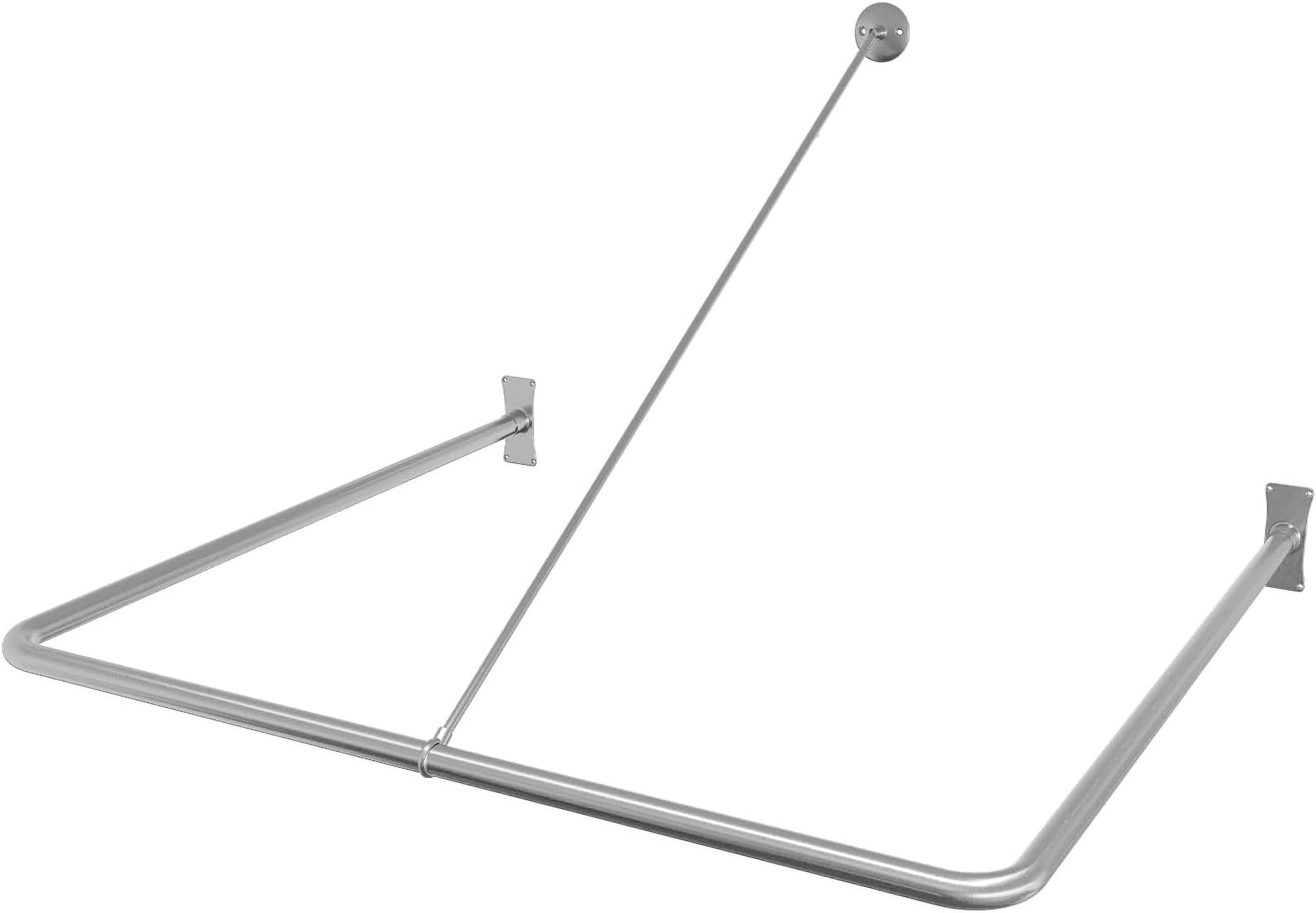 Naiture Fitting Room for Clothing Store, Changing Room Curtain Rod Used