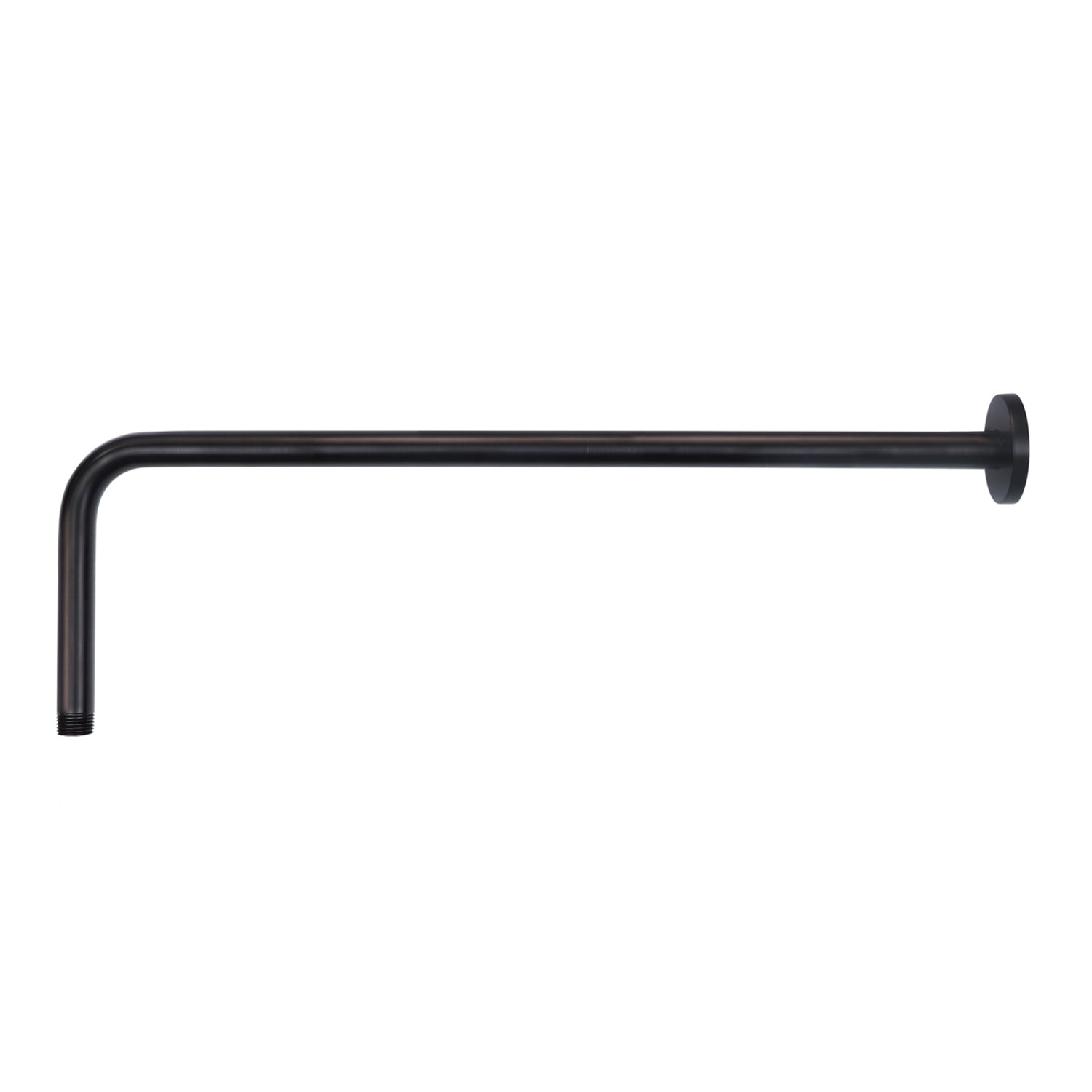 Oil Rubbed Bronze 20'' L-Shaped Brass Shower Arm