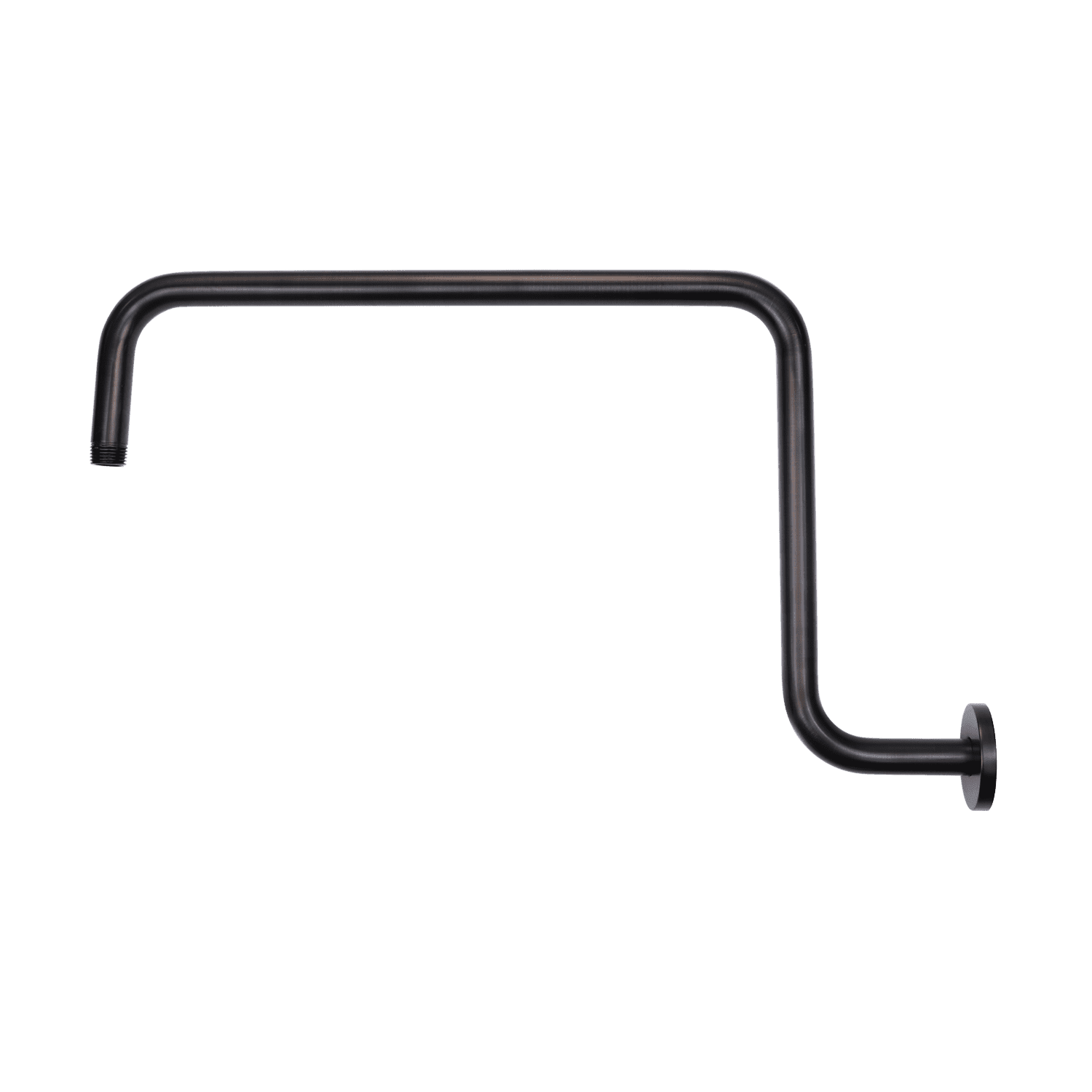 Threaded Shower Offsets Naiture Offset Brass S Shapes Extension Shower Arm, 1/2 NPT Threaded ...