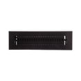 thumbnail image 1 of Naiture Stainless Steel Floor Register, Heavy Duty Rust-Resistant Wall Vent Cover, Metal Damper or Lever, Contemporary Style Grille Wall Vent, Duct Size 2-1/4" X 10", Oil Rubbed Bronze Finish, 1 of 12