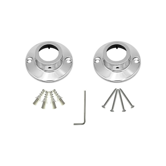 Round Shower Curtain Rod in Shower Curtain Rods