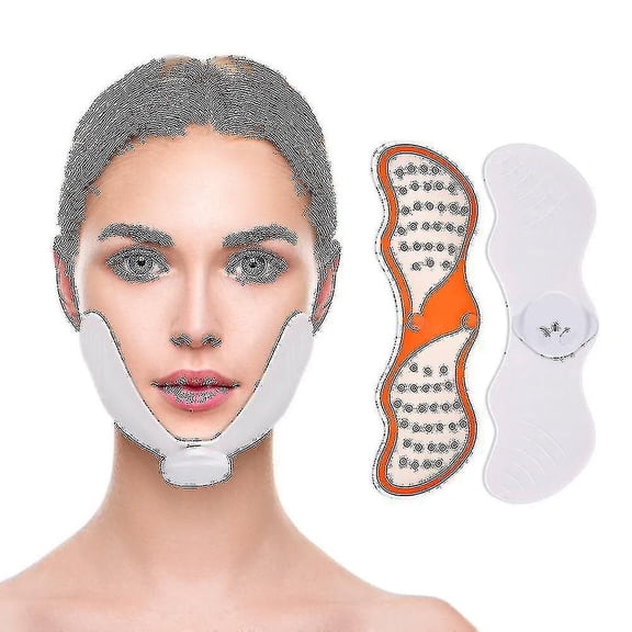 Naiwang Ems Face Lifting Massager Electronic Exerciser With Gel Pads Facial Skin Lift Tools|facial Care Tool