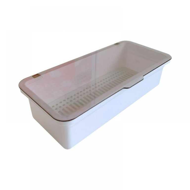 1pc Clear Portable Lunch Box