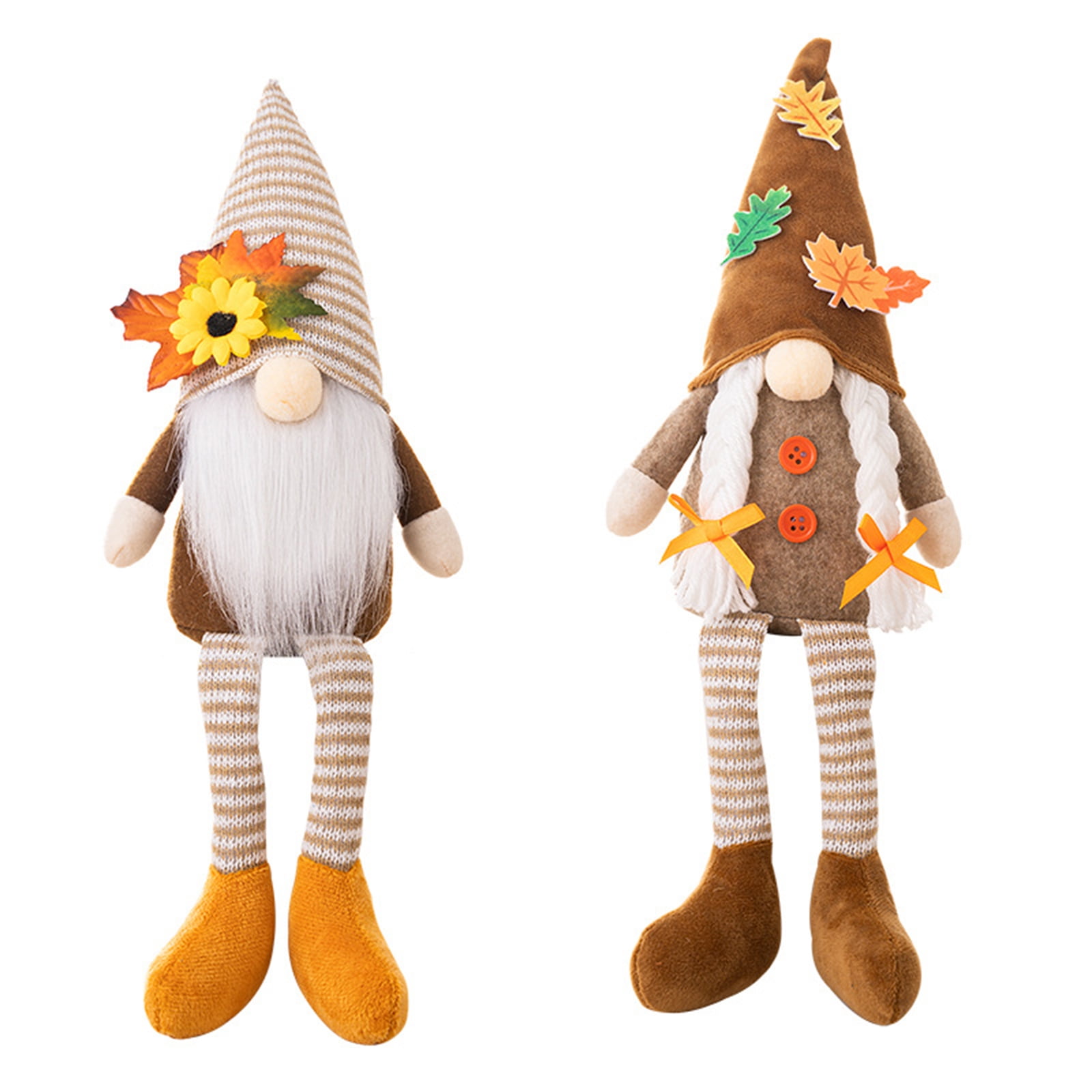 Naiyafly Autumn Gnomes For Thanksgiving Day Gift Table Ornament Elf