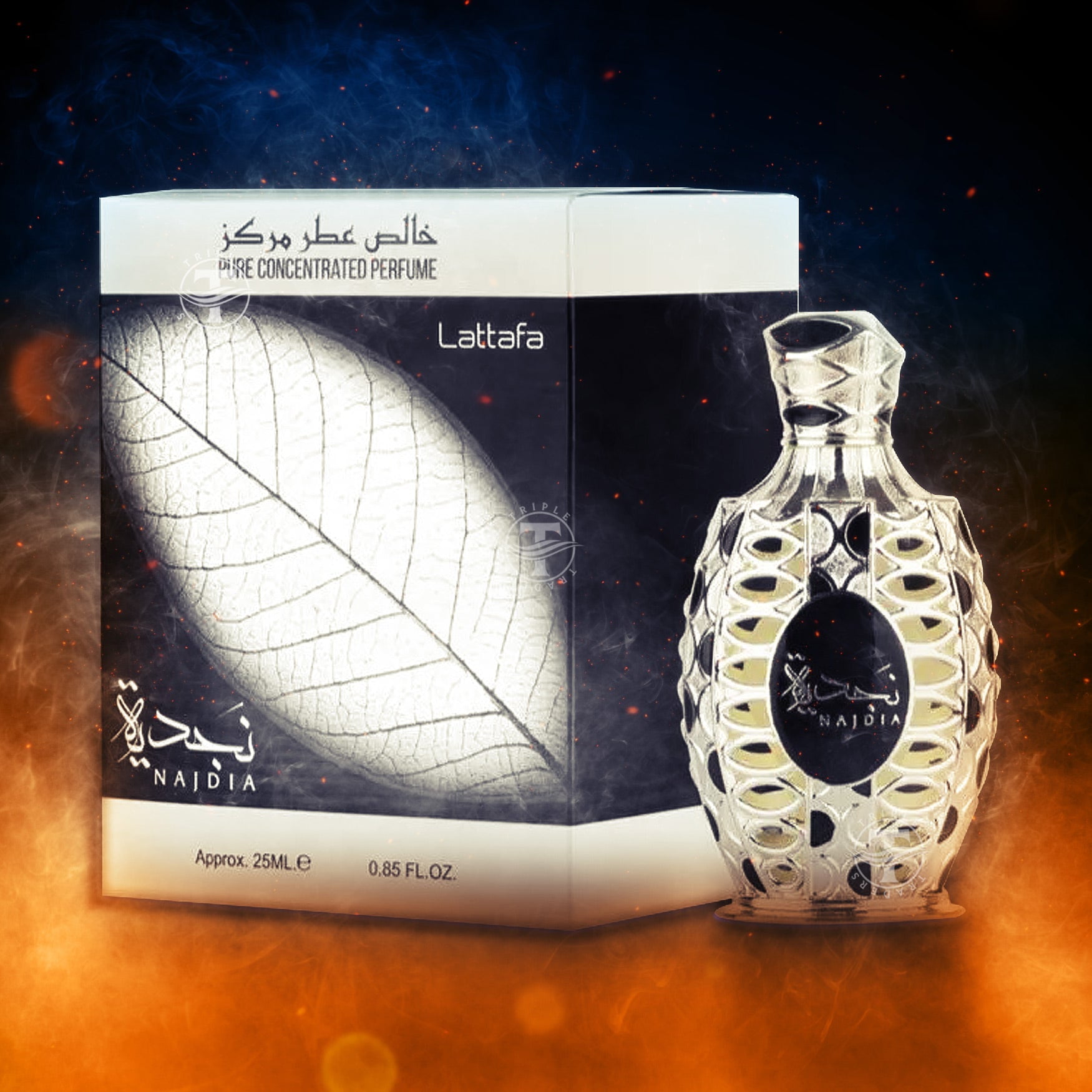 Najdia Pure Concentrated Perfume Oil By Lattafa 25ml 0.85 Oz 