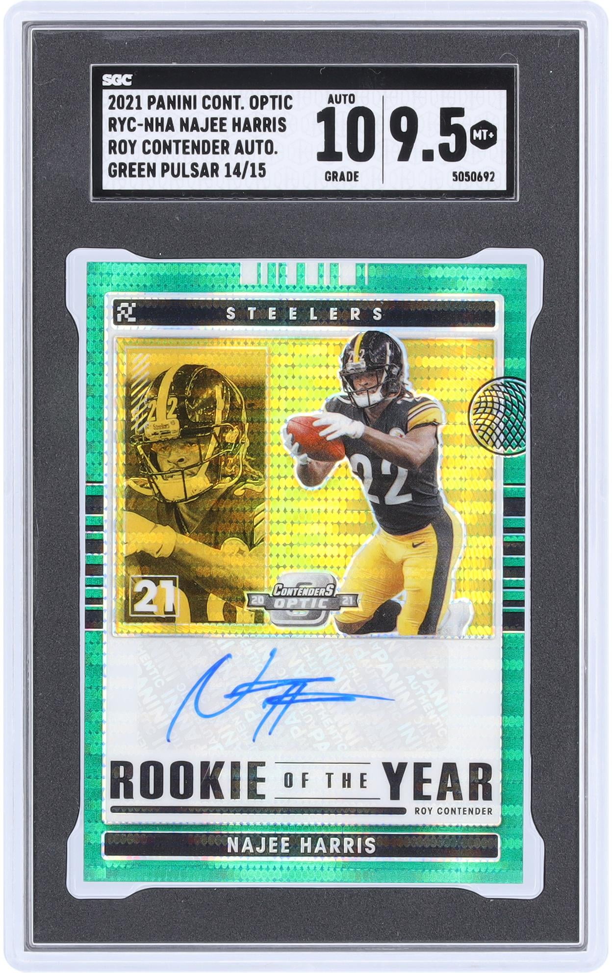 10枚限定 Contenders Optic ラマー・ジャクソン PSA 8 2022 Panini Contenders Optic Lamar Jackson #XO-10 for sale