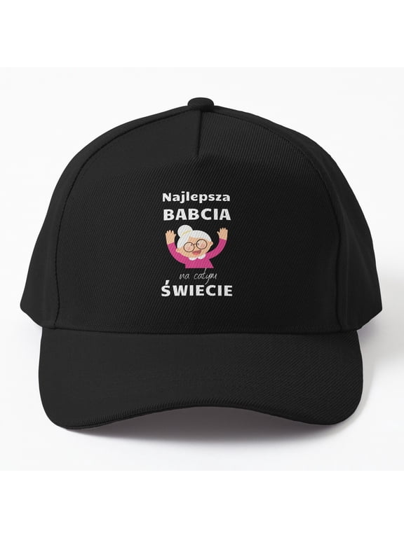 Najlepsza Babcia Na Swiecie Baseball Cap, Classic Graphic Style, Classic Hat