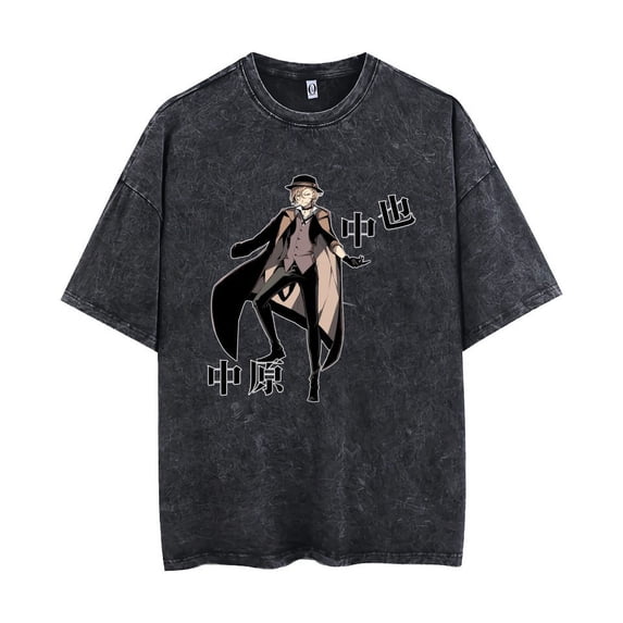 Naka a few Achush special shirt catastrophe Osam short sleeve special shirt crewneck top