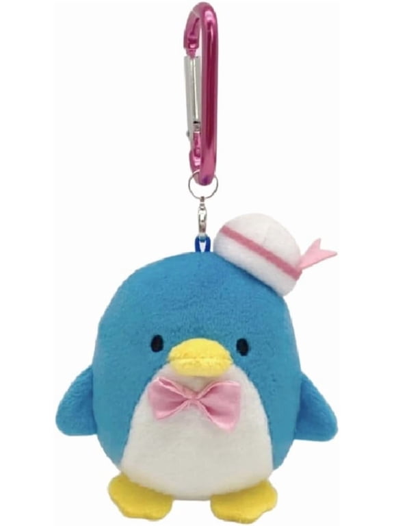 Carabiner Mascot Keychain Plush Tuxedo Sam 182050-23