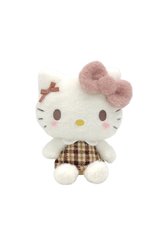 Nakajima Howa Mocha Check Hello Kitty S 186447-23