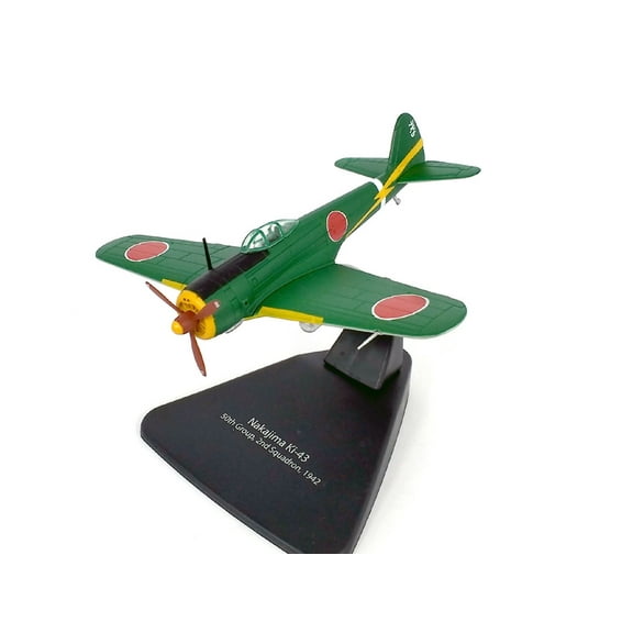 Nakajima Ki-43 Hayabusa Fighter Plane 50th Group, 2nd Squadron, (1942) 1/72 Diecast Model Airplane by Oxford Diecast