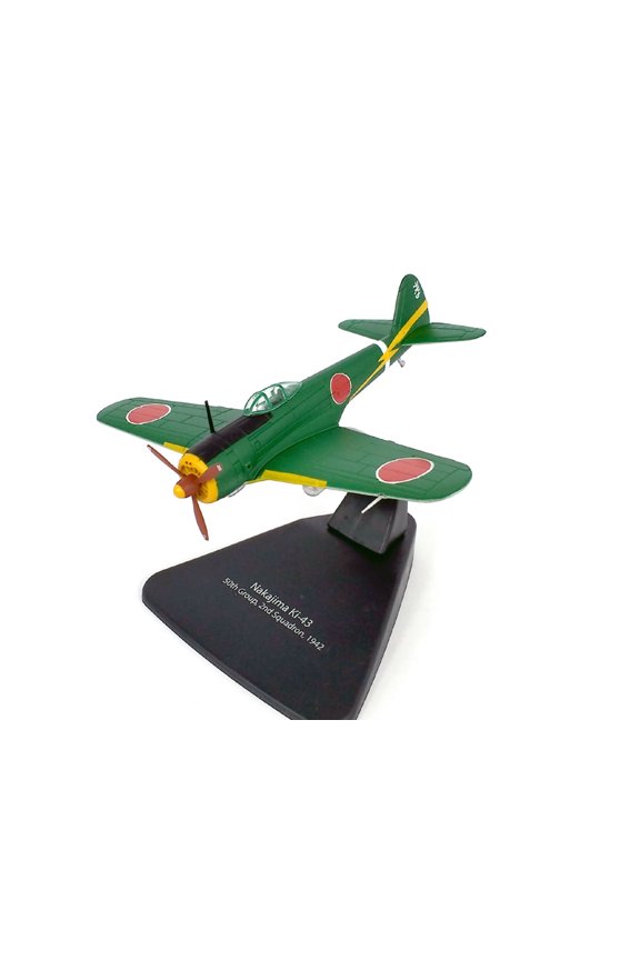 Nakajima Ki-43 Hayabusa Fighter Plane 50th Group, 2nd Squadron, (1942) 1/72 Diecast Model Airplane by Oxford Diecast