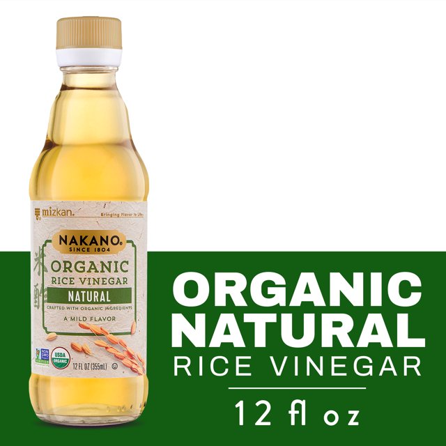 Nakano Natural Organic Rice Vinegar, Vinegar for Stir Fry Sauce, Salad