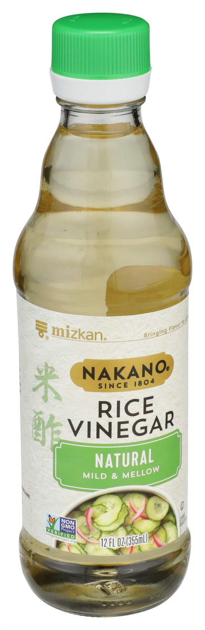 Nakano, Natural Rice Vinegar Vinegar, Case Of 6, 12 Oz
