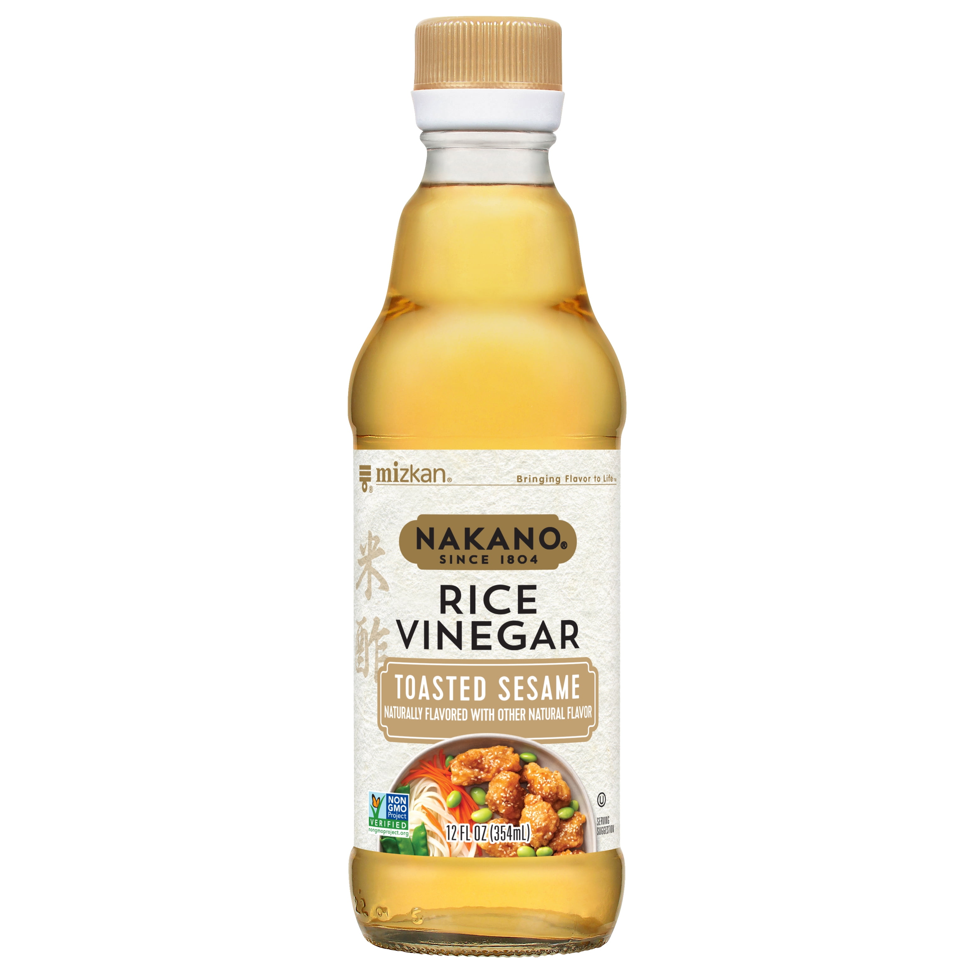 Nakano Sesame Rice Vinegar 12 oz (Pack Of 6)