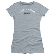 - Naked At Work - Juniors Teen Girls Cap Sleeve Shirt - X-Large