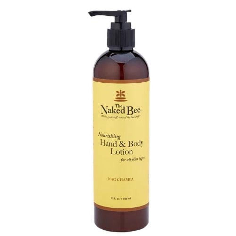 Naked Bee Hand & Body Lotion 12 Oz. - Nag Champa