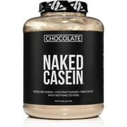 Naked Chocolate Casein - Chocolate Micellar Casein Protein - 5 Pound Bulk, Gmo-Free, Gluten-Free, Soy-Free, Preservative-Free - Stimulate Muscle Growth - Enhance Recovery - 60 Servings