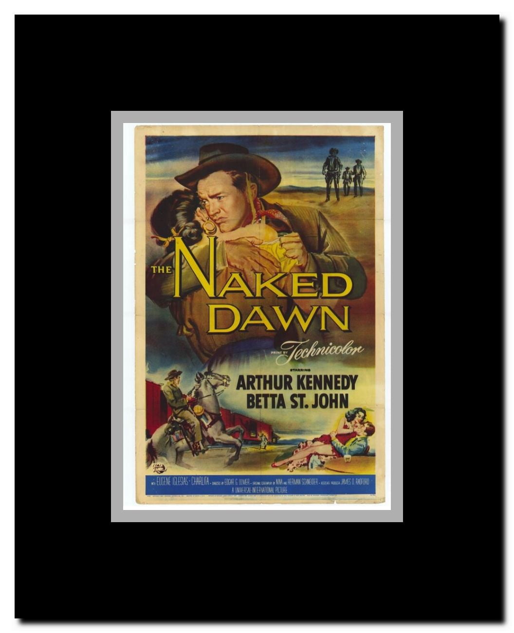 Naked Dawn Framed Movie Poster