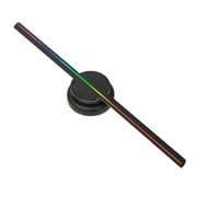Naked Eye 3D Holographic Projection Suspended Projector Rotating Imaging Advertising Machine Fan Screen Led Stereo Lamp ,Holographic Video Projector