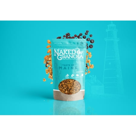 Naked Granola, Whole Grain Granola, Taste of Maine - Pack contains six 11oz bags