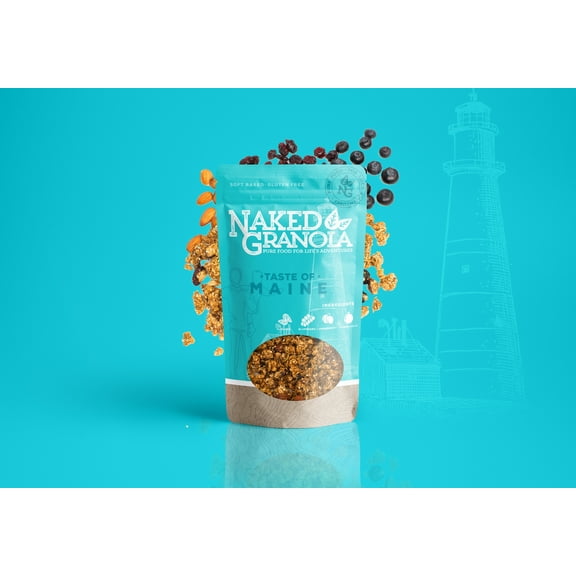 Naked Granola, Whole Grain Granola, Taste of Maine - Pack contains six 11oz bags