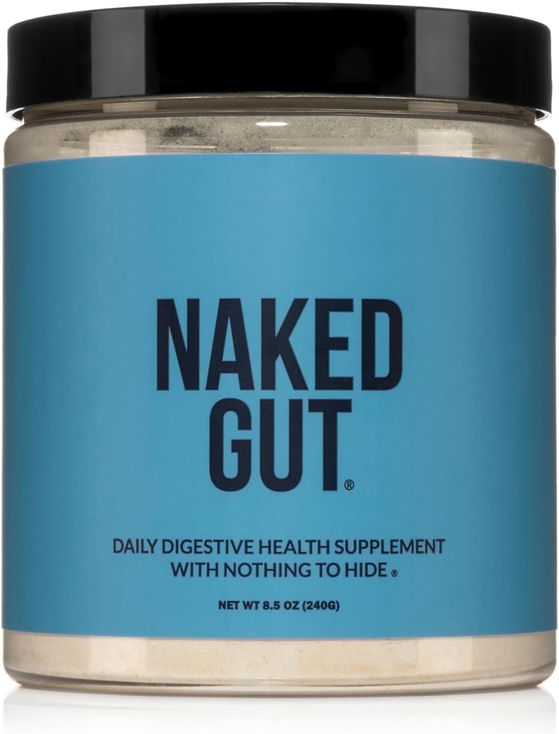 Naked Gut - Daily Gut Health Supplement - Natural Gut Health Powder For Gut Cleanse, Digestive Support, Gmo-Free, Soy-Free, Certified Gluten-Free, Vegan And Hypoallergenic, 40 Servings