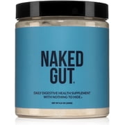 Naked Gut - Daily Gut Health Supplement - Natural Gut Health Powder For Gut Cleanse, Digestive Support, Gmo-Free, Soy-Free, Certified Gluten-Free, Vegan And Hypoallergenic, 40 Servings