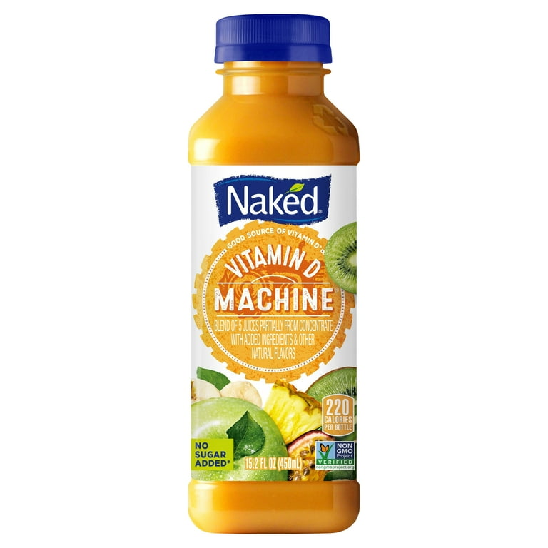 Naked Blend of 6 Juices, Rainbow Machine - 15.2 Fluid Ounce