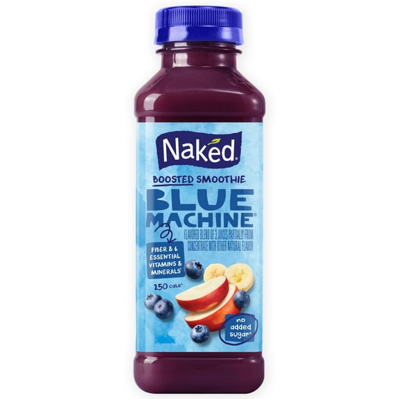 Naked Boosted Smoothie Blue Machine, 15.2 fl oz Bottle