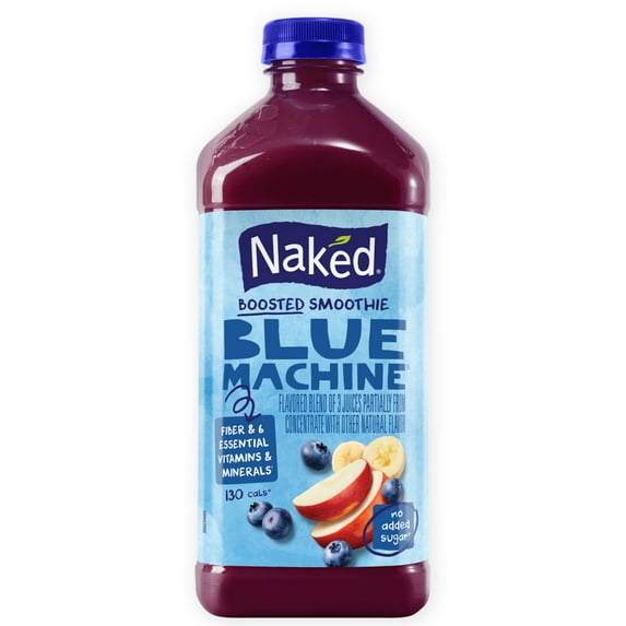 Naked Boosted Smoothie Blue Machine, 46 fl oz Bottle