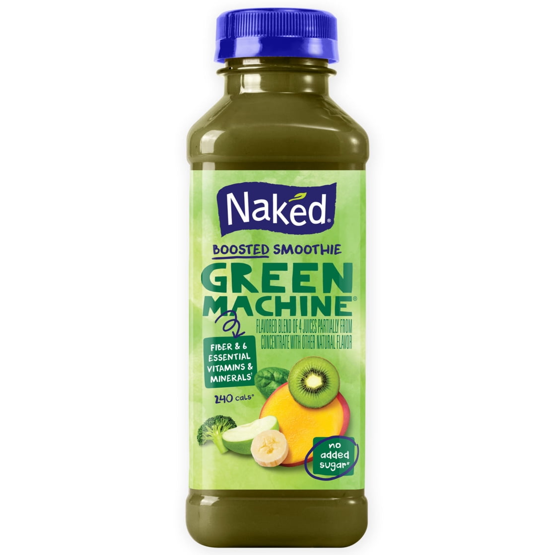 Naked Boosted Smoothie Green Machine, 15.2 fl oz Bottle
