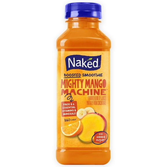 Naked Boosted Smoothie Mighty Mango Machine, 15.2 fl oz Bottle