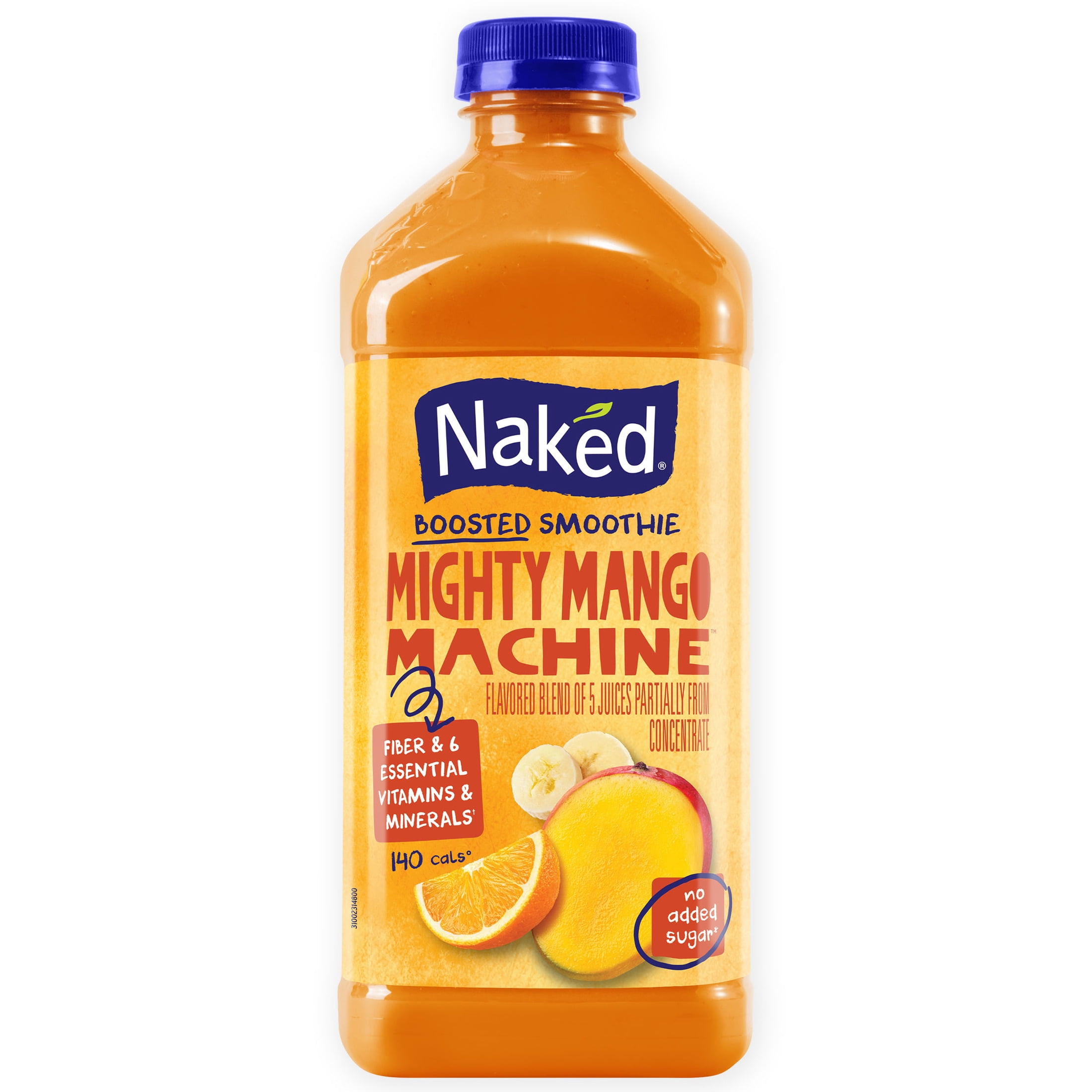 Naked Boosted Smoothie Mighty Mango Machine, 46 fl oz Bottle