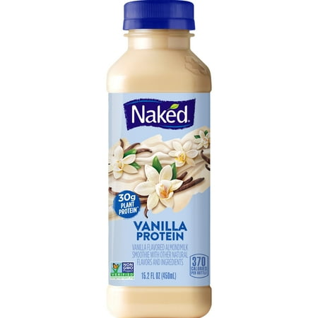 Naked Juice, Vanilla Protein Smoothie, 15.2 fl oz Bottle