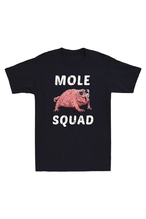 Naked Mole Rat Mole Squad Funny Sunglasses Meme Vintage G207 Unisex T-Shirt, Up to 5XL