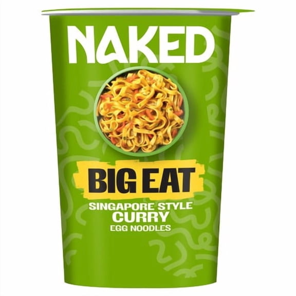 Naked Noodle Singapore Curry 104g, British Import (Pack of 3)