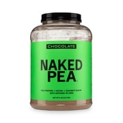 Naked Pea - Chocolate Pea Protein Isolate, Only 3 Ingredients, Chocolate Vegan Protein, 5LB
