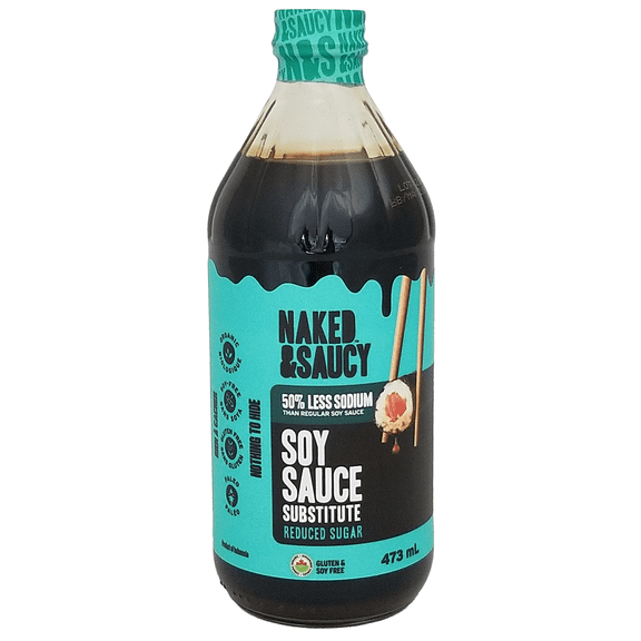 Naked & Saucy Soy Sauce Substitute, 473ml/16.6 fl oz