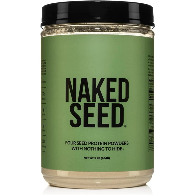 Naked Seed 4 Seed Protein Powder, Only 4 Ingredients Chia