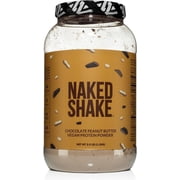 Naked Shake - Chocolate Peanut Butter Protein Powder - Vegan Protein Powder from small dairy farms with MCT Oil, Gluten-Free, Soy-Free, No GMOs or Artificial Sweeteners - 30 Servings