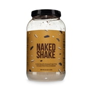 Naked Shake - Chocolate Peanut Butter Protein Powder - Vegan Protein Powder from small dairy farms with MCT Oil, Gluten-Free, Soy-Free, No GMOs or Artificial Sweeteners - 30 Servings