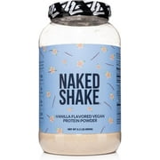 Naked Shake - Vanilla Protein Powder - Plant Based Protein Shake With Mct Oil, Gluten-Free, Soy-Free, No Gmos Or Artificial Sweeteners - 30 Servings