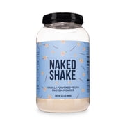 Naked Shake - Vanilla Protein Powder - Plant Based Protein Shake With Mct Oil, Gluten-Free, Soy-Free, No Gmos Or Artificial Sweeteners - 30 Servings