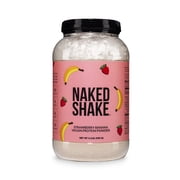 Naked Shake - Vegan Protein Powder, Strawberry Banana - Flavored Plant Based Protein With Mct Oil, Gluten-Free, Soy-Free, No Gmos Or Artificial Sweeteners - 30 Servings