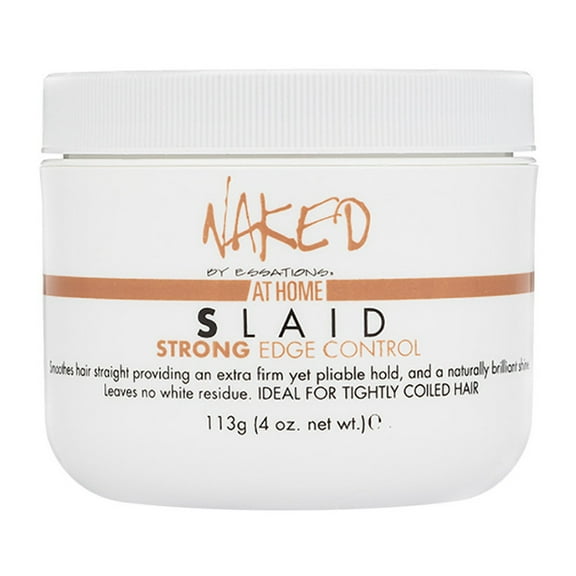 Naked Slaid Strong Edge Control Gel, 4 Oz..