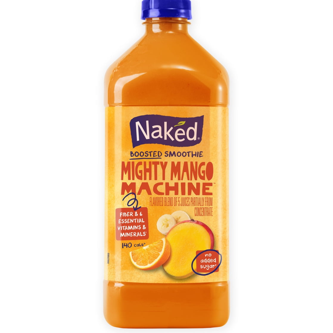 Naked Boosted Smoothie Mighty Mango Machine, 64 fl oz Bottle