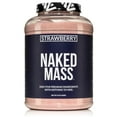 thumbnail image 1 of Naked Strawberry Mass - All Natural Strawberry Protein Powder - 8lb Bulk, GMO Free, Gluten Free & Soy Free, No Artificial Ingredients - 1,500 Calories - 11 Servings, 1 of 7