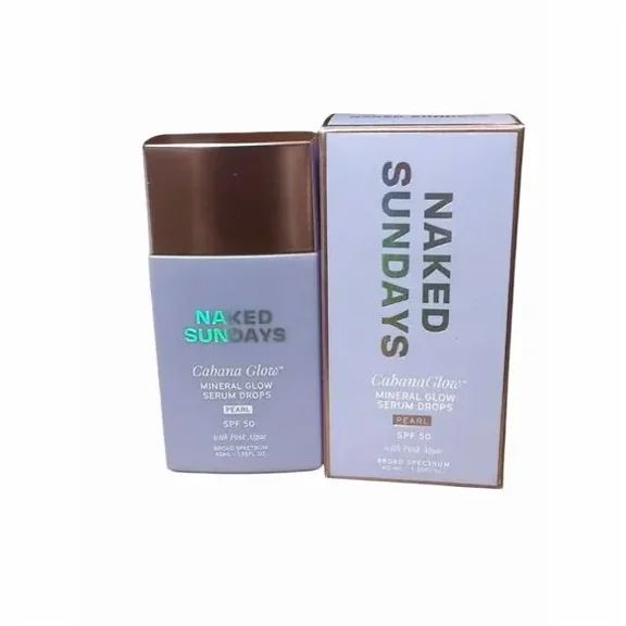 Naked Sundays Cabana Glow Mineral Glow Serum Drop Pearl 40mL