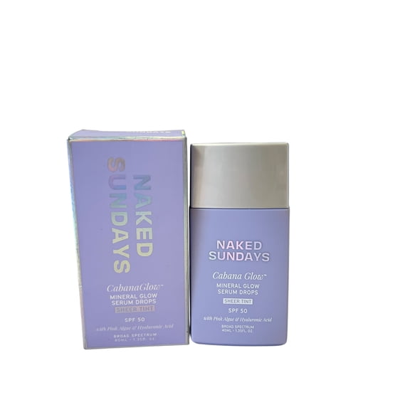 Naked Sundays CabanaGlow Mineral Serum Drops Sheer Tint 1.35 fl oz